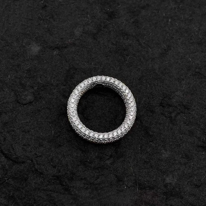 S925 8 Rows Of Baby's Breath Ring