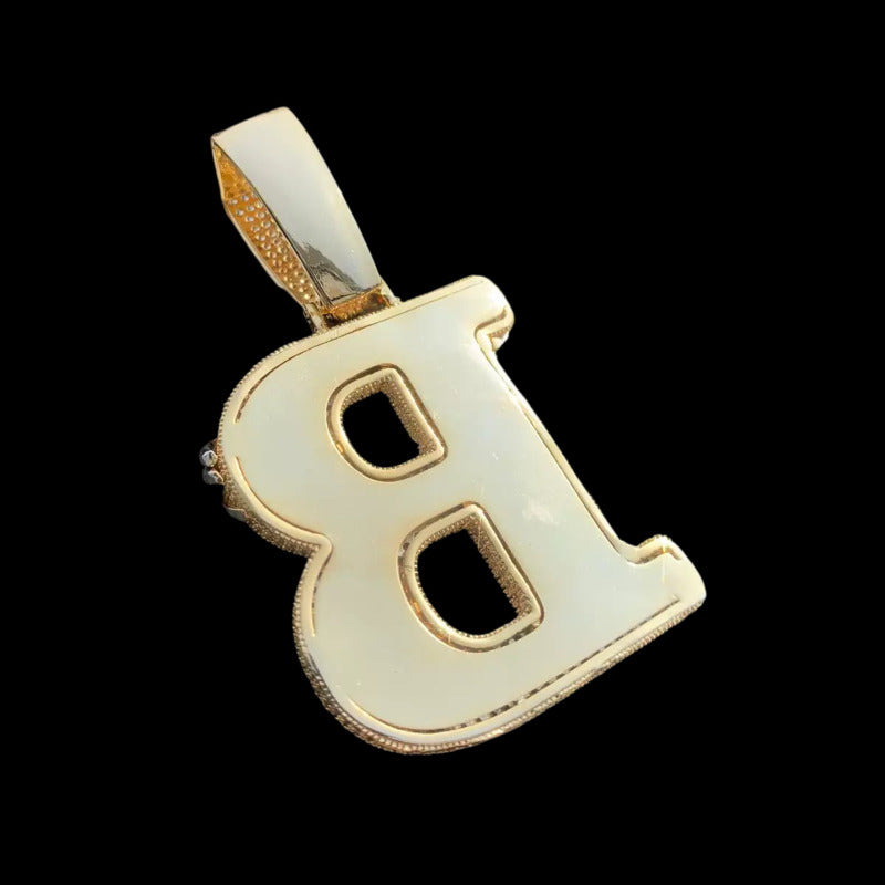 Crown of Thorns Alphabet Pendant - 40mm