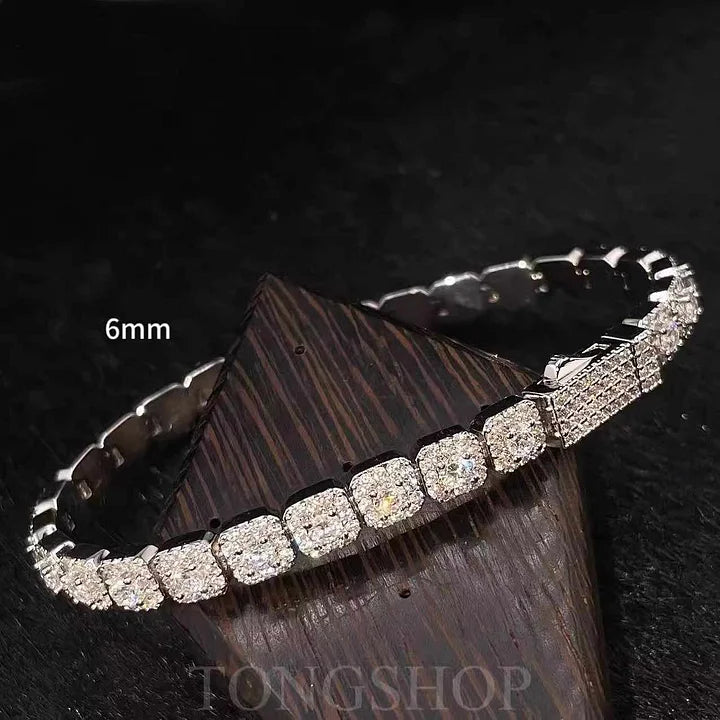 7mm Diamond Rock Candy Bracelet