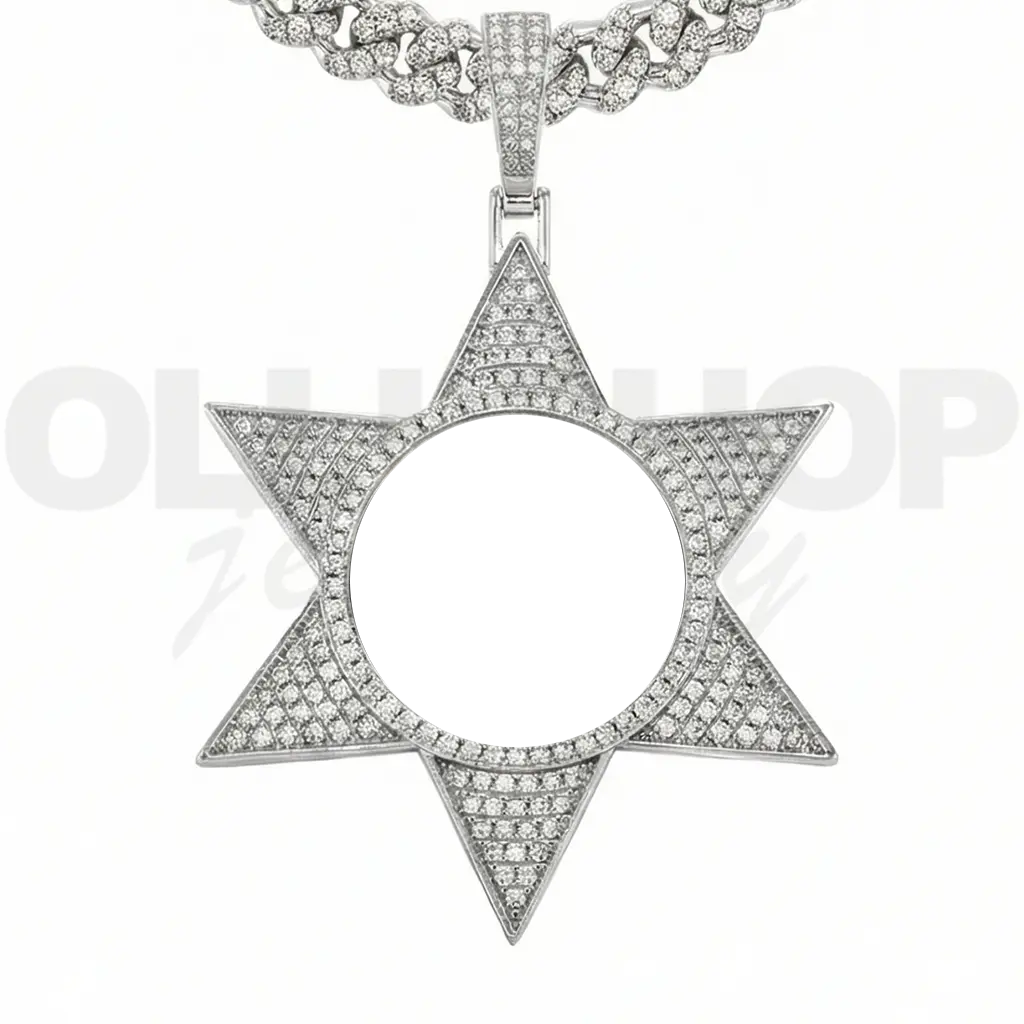 Eternal Star Custom Photo Pendant