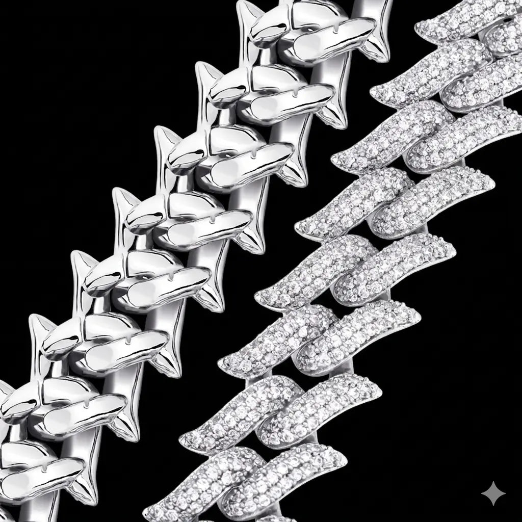 Miami Thorn Ice Cuban Chain - 20mm