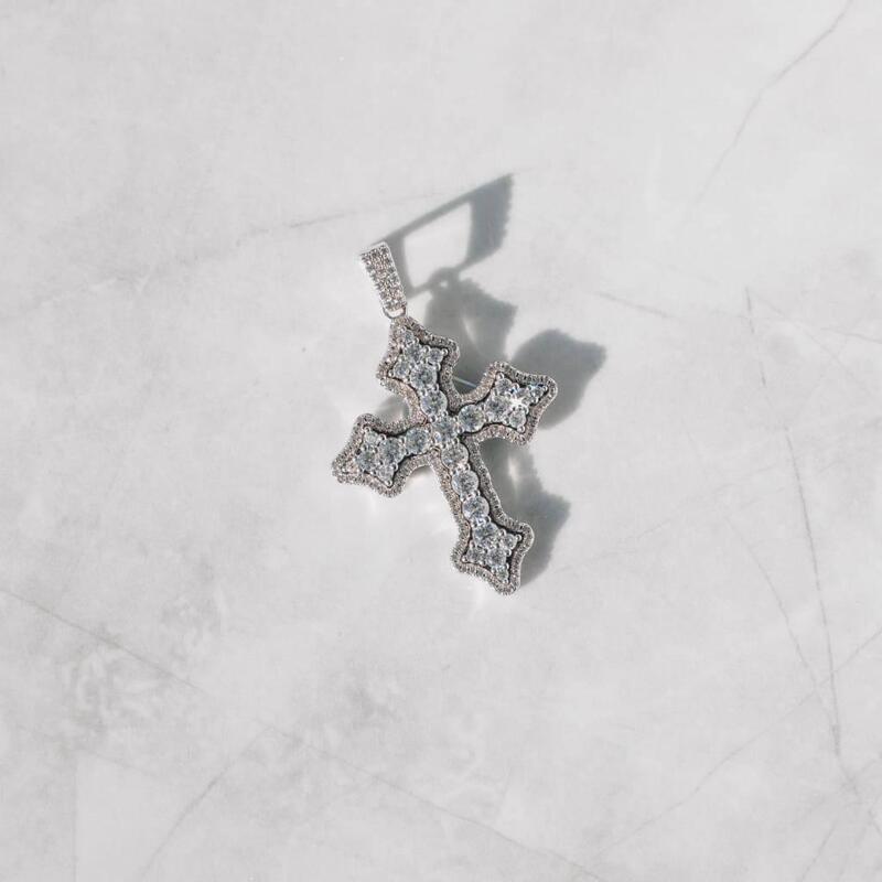 Medium Eternity Cross Pendant