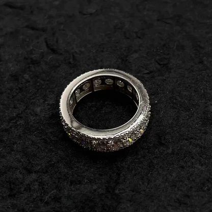 S925 4MM VVS Moissanite  Ring