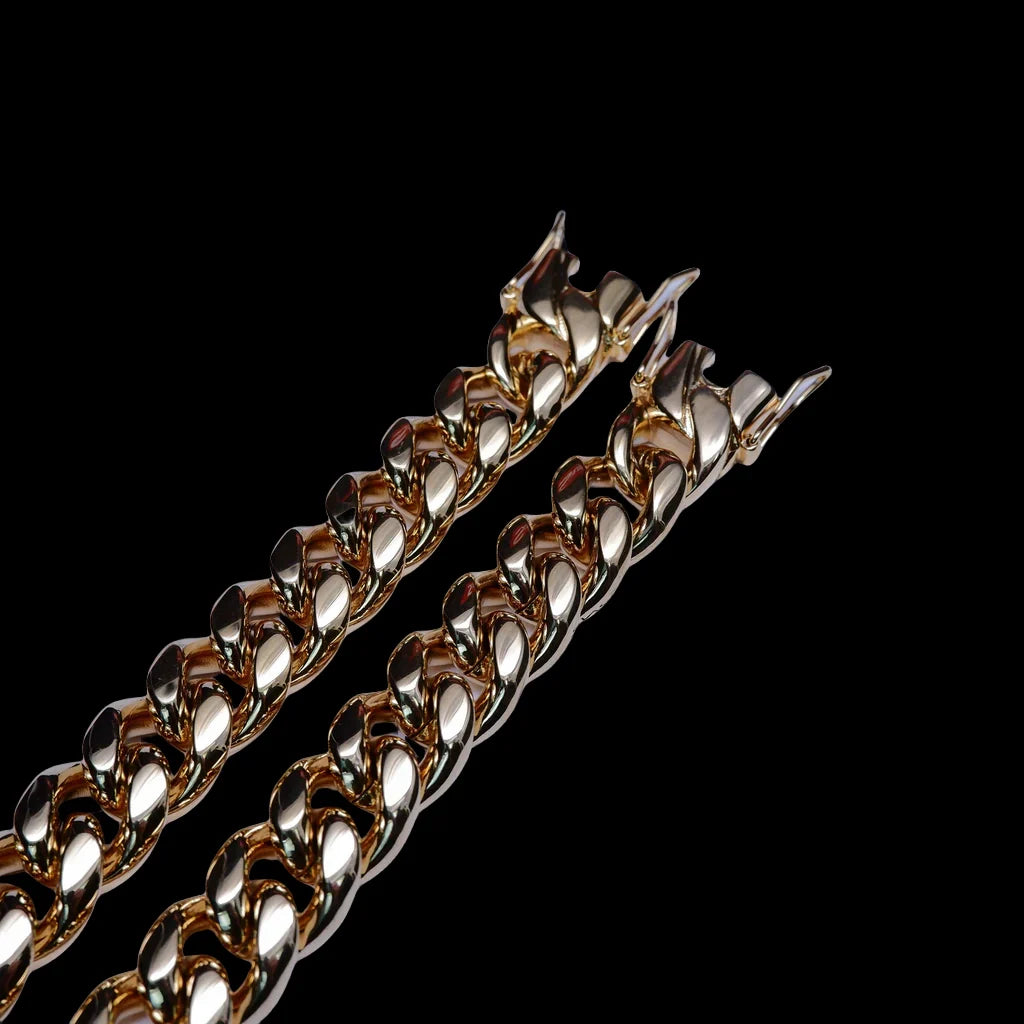Classic Miami Cuban Link Bracelet - 12mm