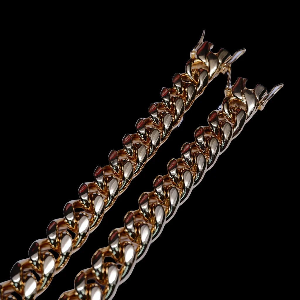 Classic Miami Cuban Link Bracelet - 12mm