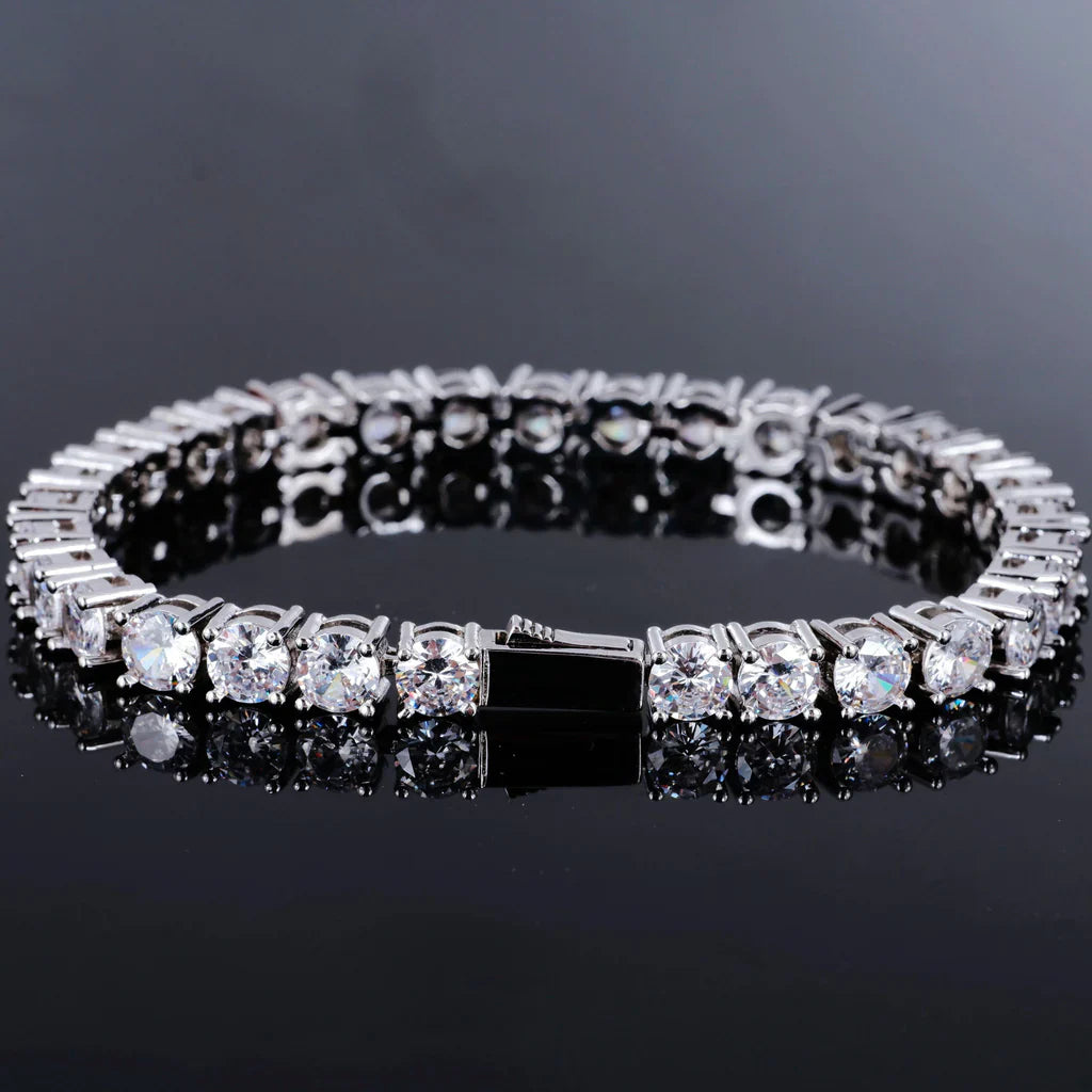Tennis Bracelet in 18k Gold - 5mm