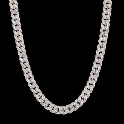 Ice Cuban Link Chain/Bracelet - 8mm