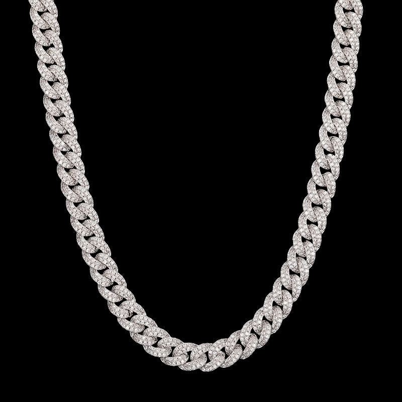 Ice Cuban Link Chain/Bracelet - 8mm