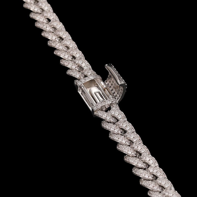 Ice Cuban Link Chain/Bracelet - 8mm