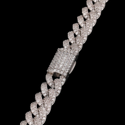 Ice Cuban Link Chain/Bracelet - 8mm