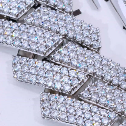 20mm Extended Clasp Prong Cuban Chain
