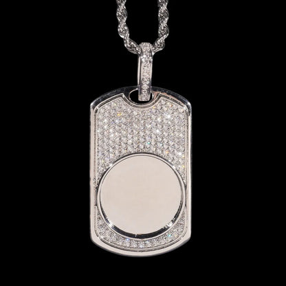 3D Customized Photo Dog Tag Pendant - 30mm