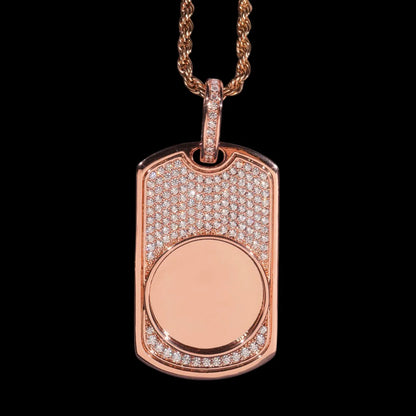 3D Customized Photo Dog Tag Pendant - 30mm