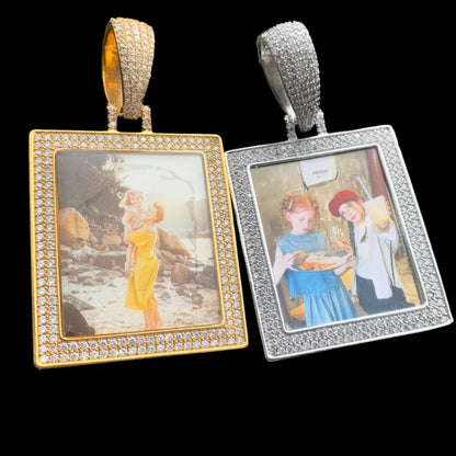 3D Customized Photo Card Pendant - 45mm