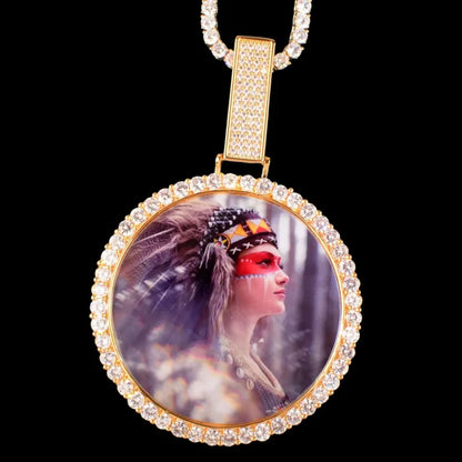 3D Photo Customized Pendant - 70mm