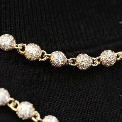 4mm Iced Beads Chain