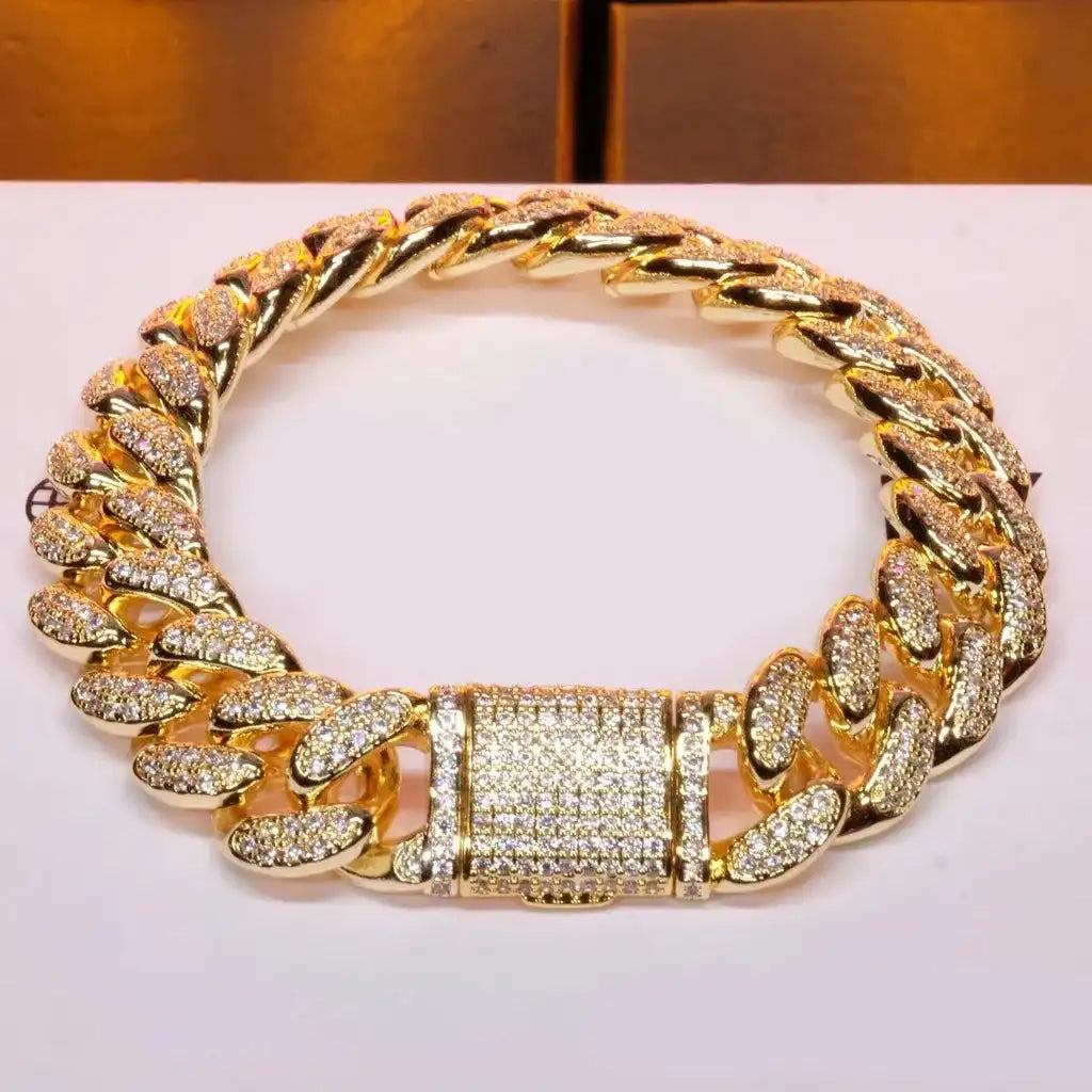 Classic Miami Cuban Link Bracelet - 13mm