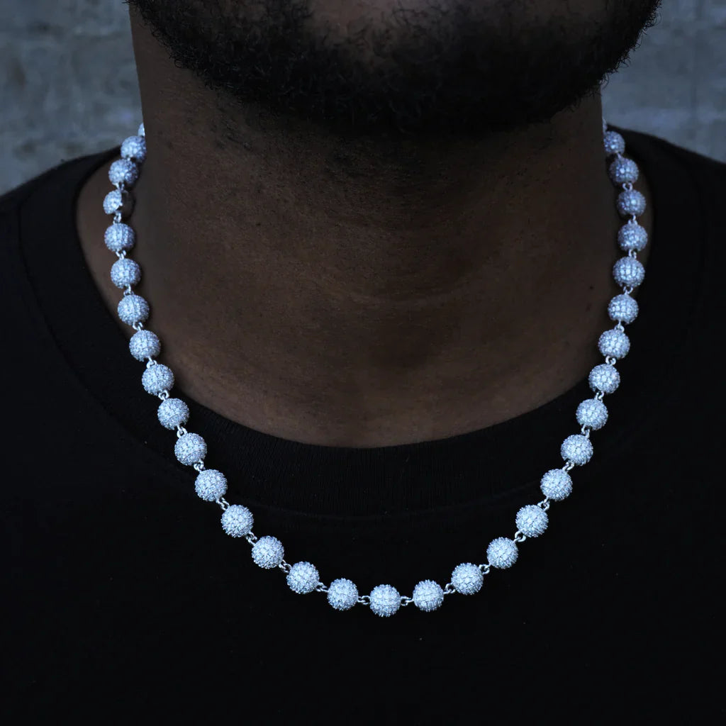 8mm Iced Beads Chain