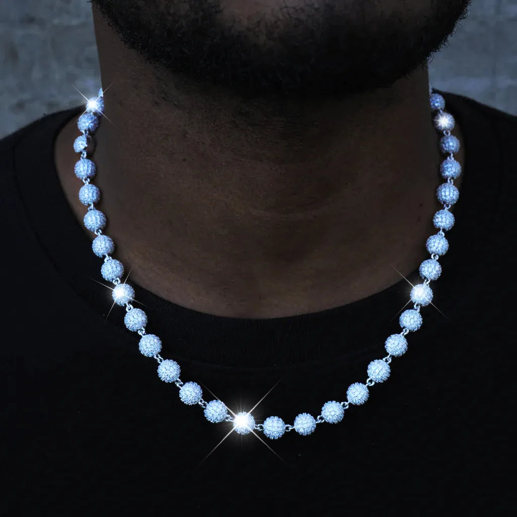 8mm Iced Beads Chain