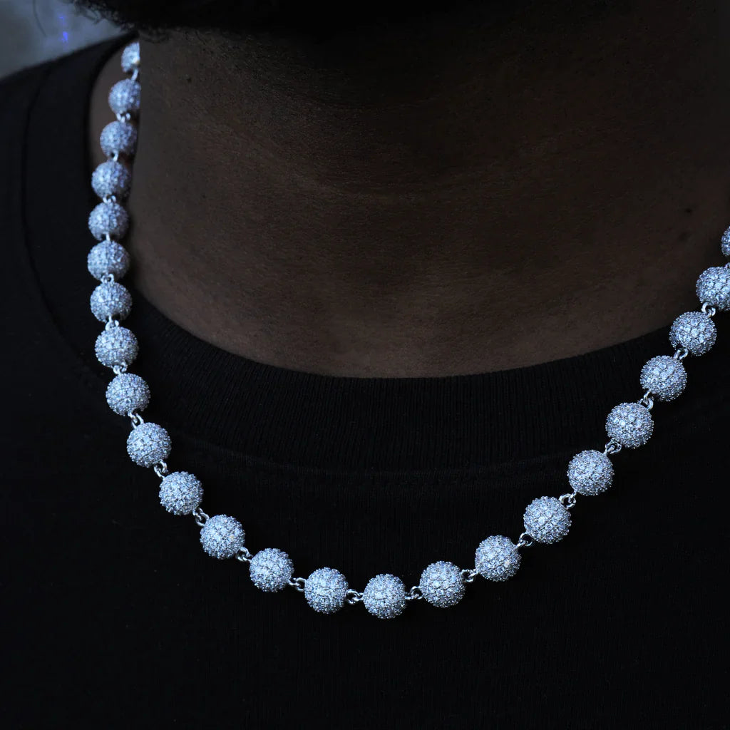8mm Iced Beads Chain