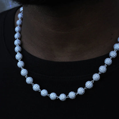 8mm Iced Beads Chain