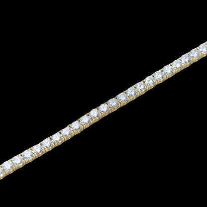 Bundle Prong Cuban-14mm & Tennis In Gold-5mm