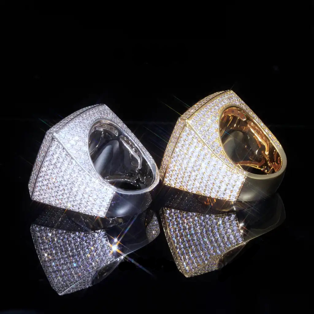 CUSTOM 3D PICTURE ICED RING