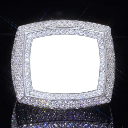 CUSTOM 3D PICTURE ICED RING