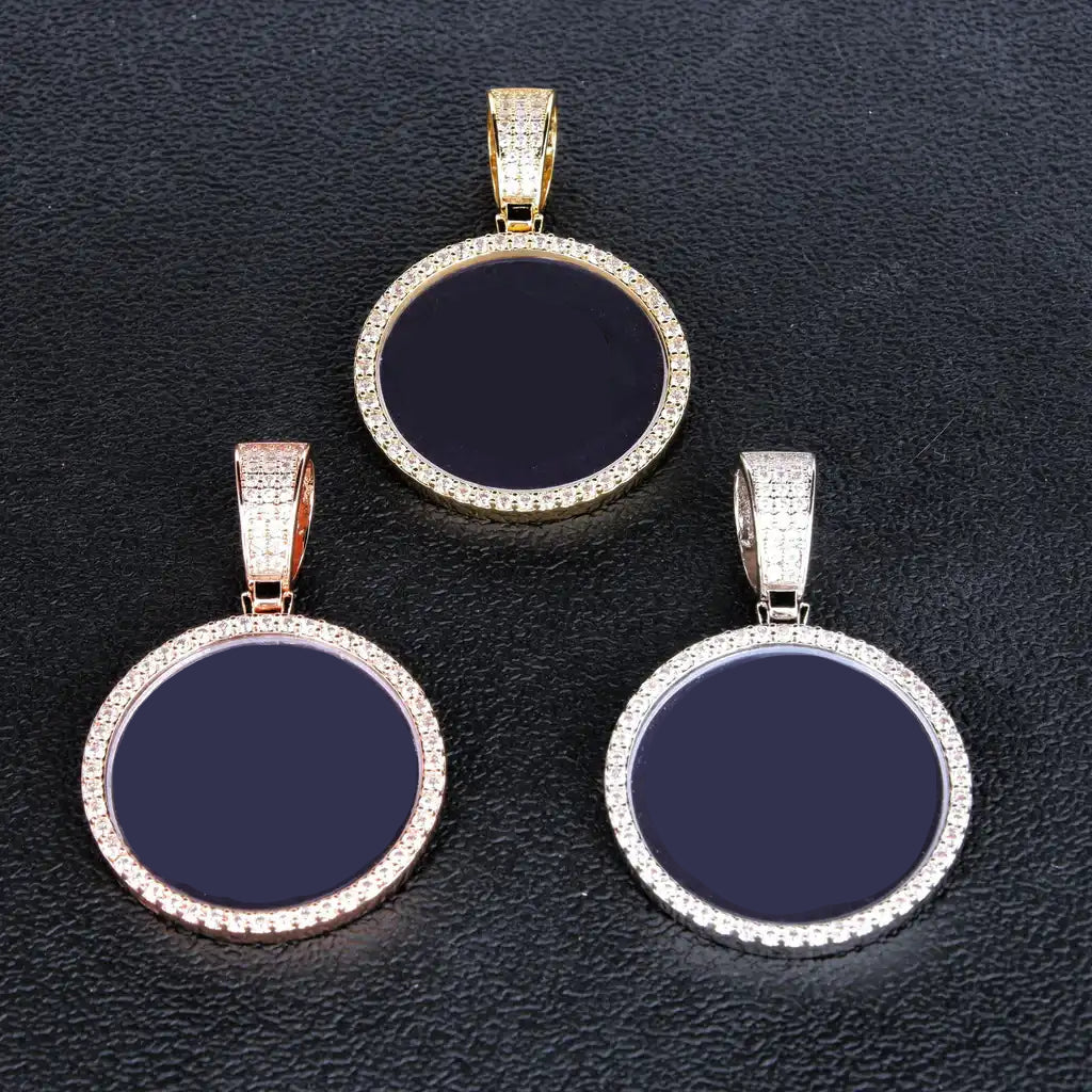 CUSTOM PICTURE ROUND PENDANT STYLE-1