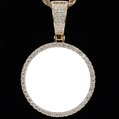 CUSTOM PICTURE ROUND PENDANT STYLE-1