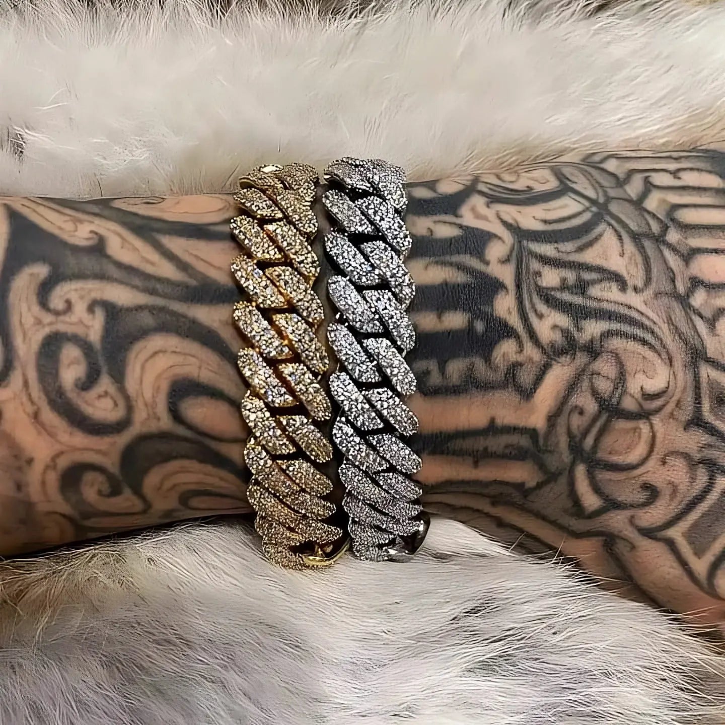 Cuban Full Diamond Necklace - 14mm
