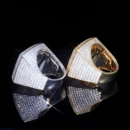 Custon 3D Picture Iced Ring