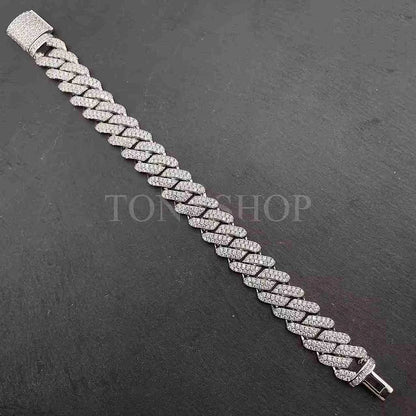 Cuban Full Diamond Necklace - 14mm