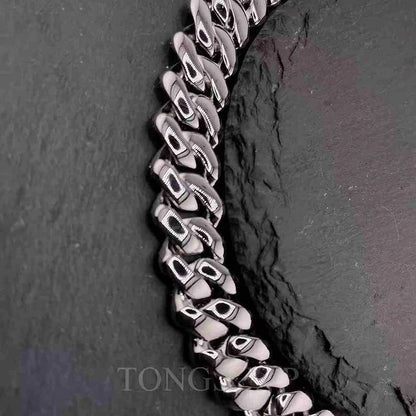 14MM Rhombus Cuban Full Diamond Bracelet