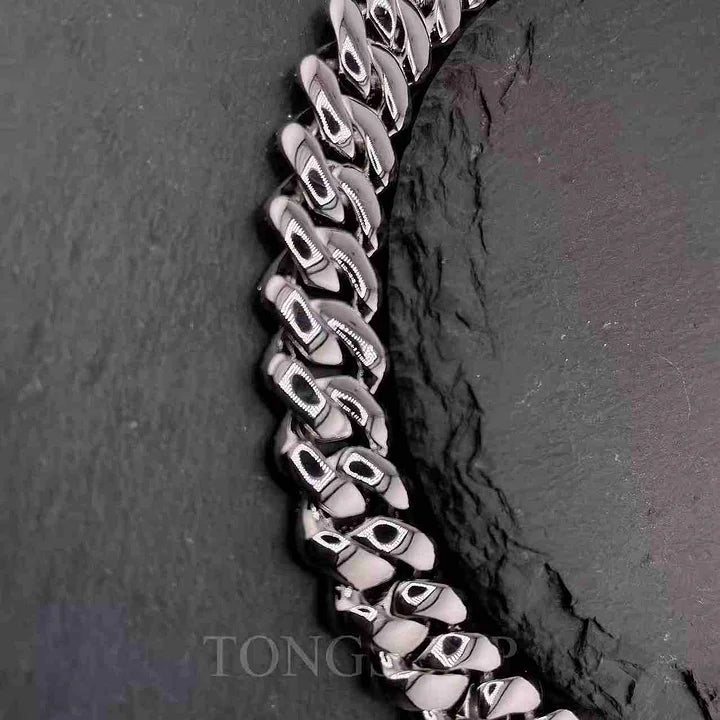 14MM Rhombus Cuban Full Diamond Bracelet
