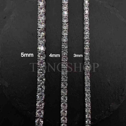 Tennis Chain Rock Sugar Chain Bracelet