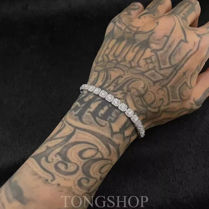 7mm Diamond Rock Candy Bracelet