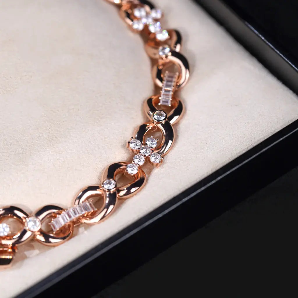 Iced Cross Link Chain - 14mm