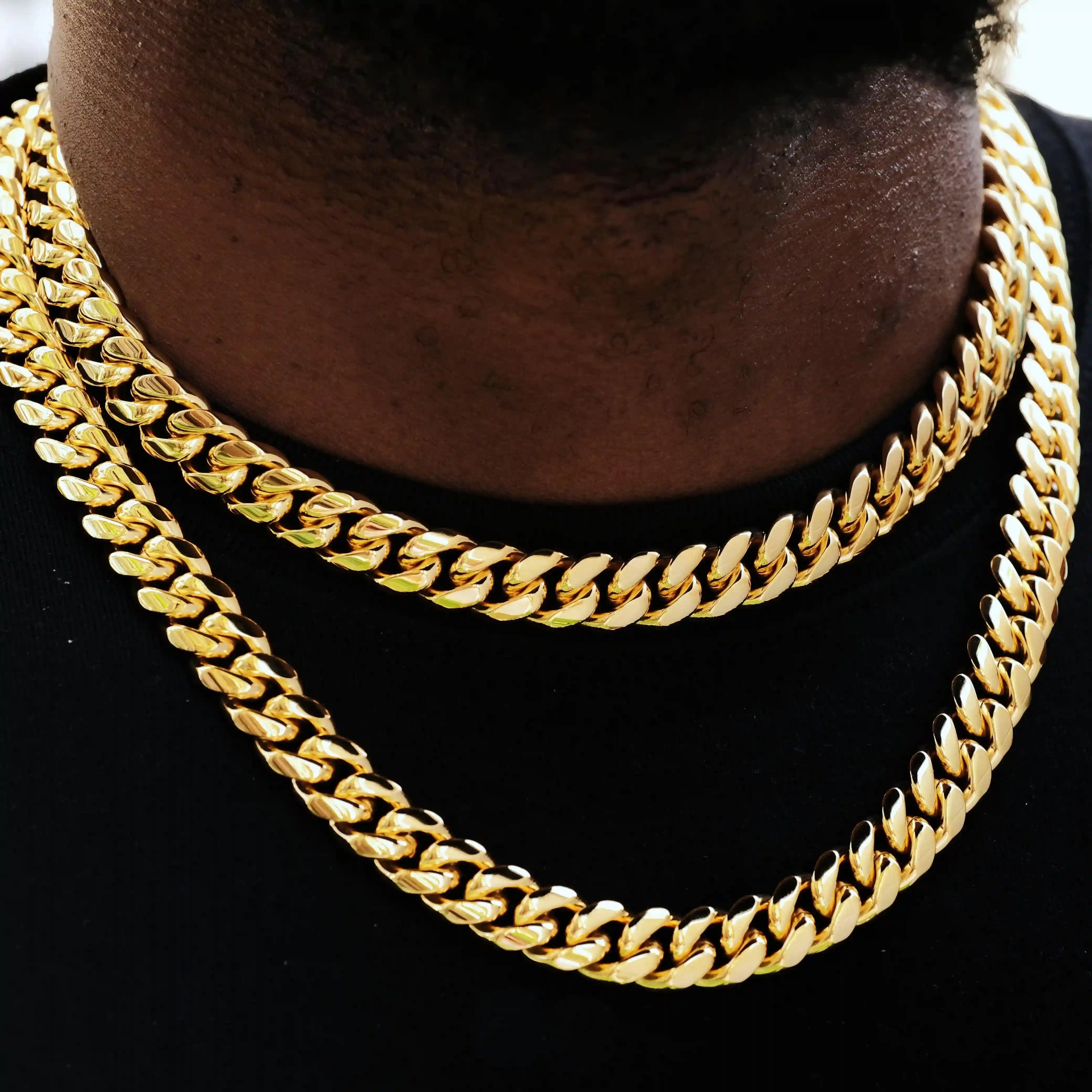 [Box Clasp] Classic Miami Cuban - 12mm