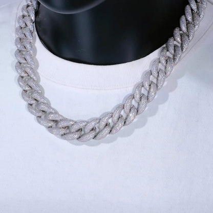 5-Row Iced Cuban Chain - 18mm