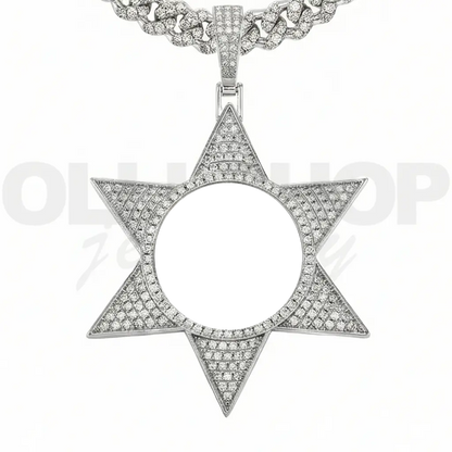 Eternal Star Custom Photo Pendant