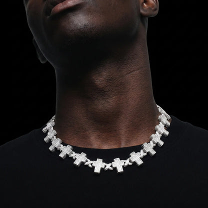 Ice Cross Cuban Chain - 18mm