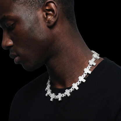 Ice Cross Cuban Chain - 18mm