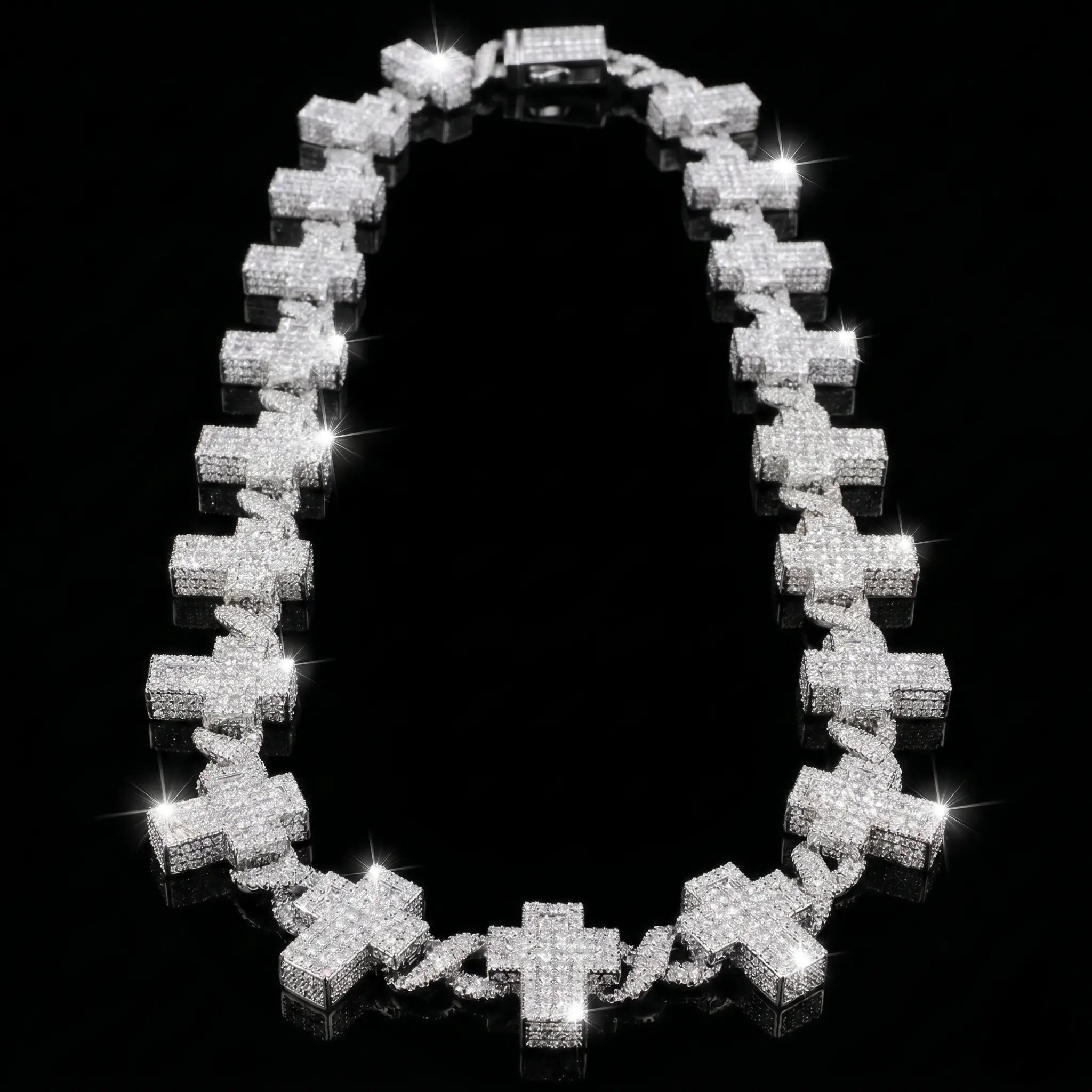 Ice Cross Cuban Chain - 18mm