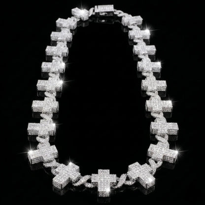 Ice Cross Cuban Chain - 18mm