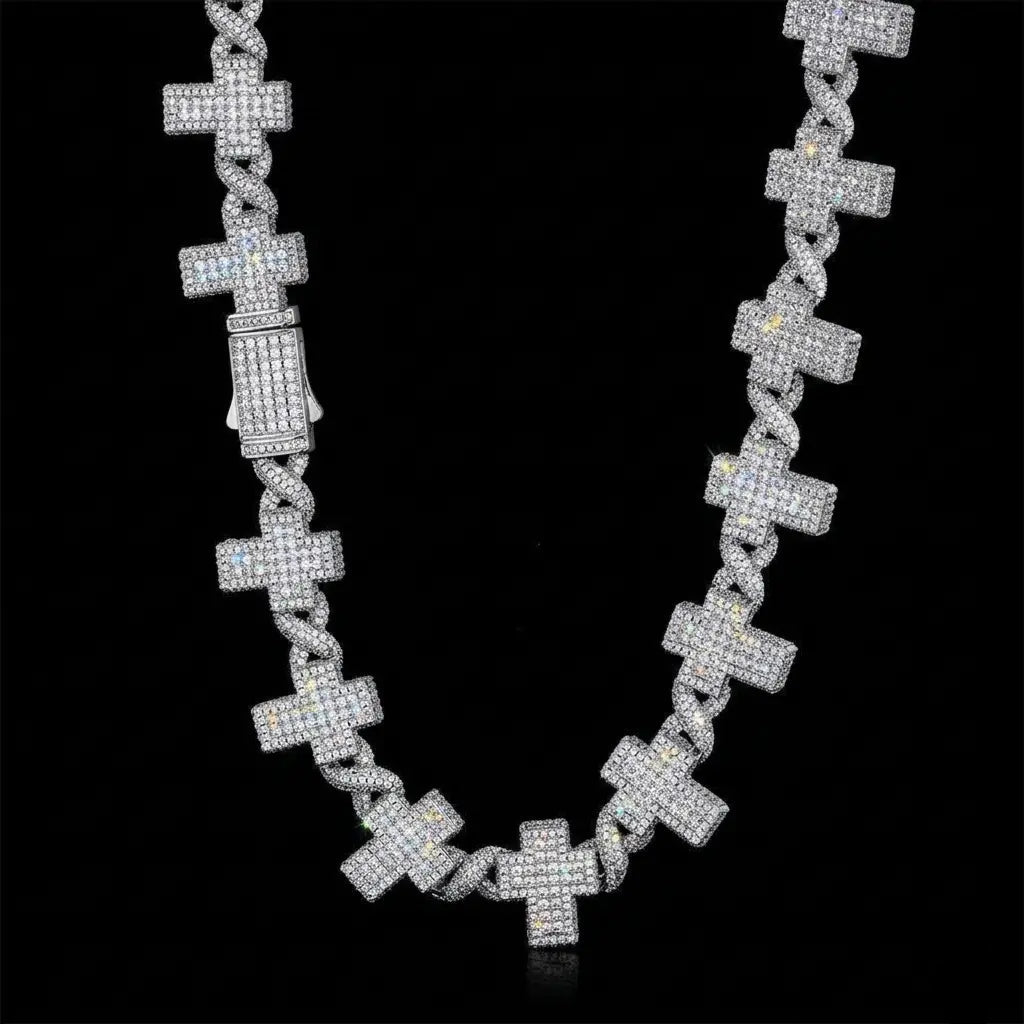 Ice Cross Cuban Chain - 18mm