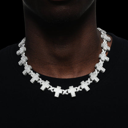 Ice Cross Cuban Chain - 18mm