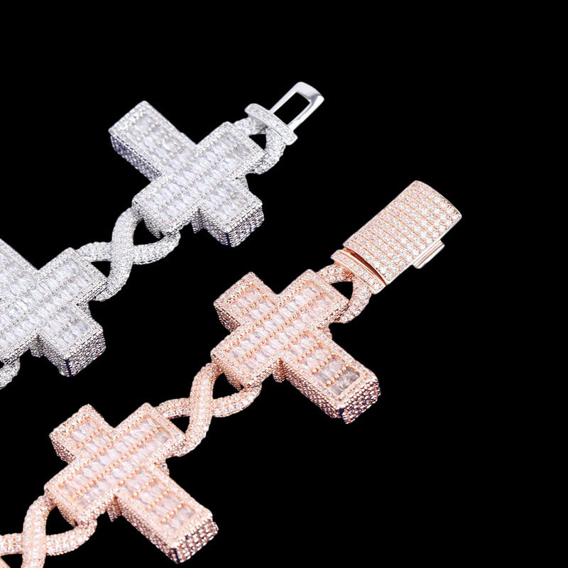 Ice Cross Cuban Chain - 18mm
