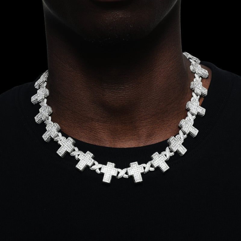 Ice Cross Cuban Chain - 18mm