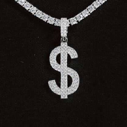 Ice Dollar Pendant - 15mm